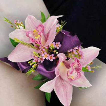 Cymbidium Orchid Wristlet | Floral Express Little Rock