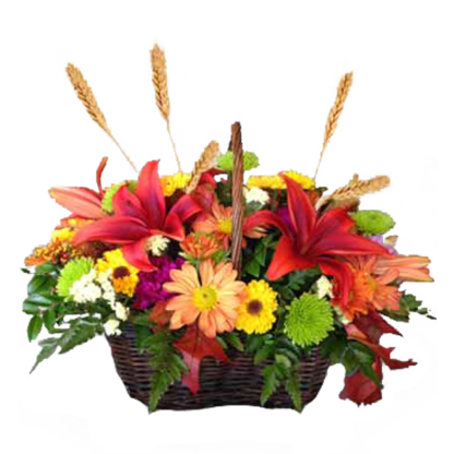 Bright Autumn Basket | Floral Express Little Rock