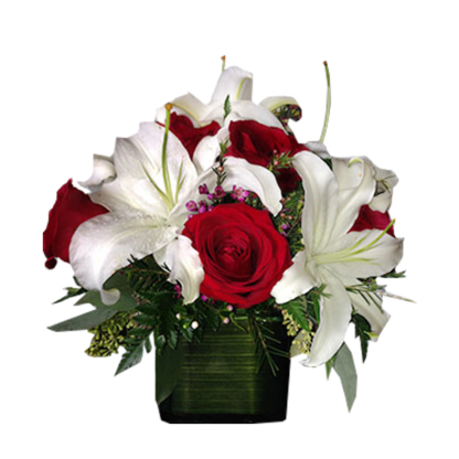 Red & White Delight | Floral Express Little Rock