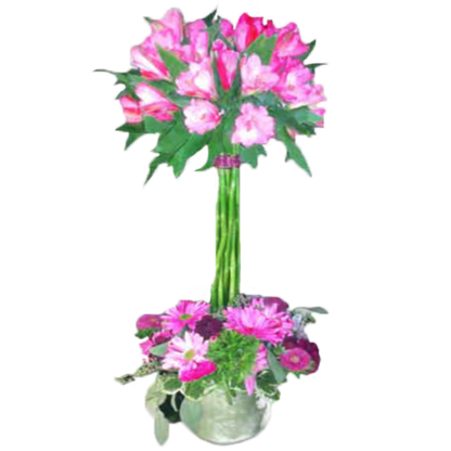 Alstroemeria Topiary | Floral Express Little Rock