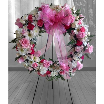 Pretty Pink Wreath | Floral Express Little Rock