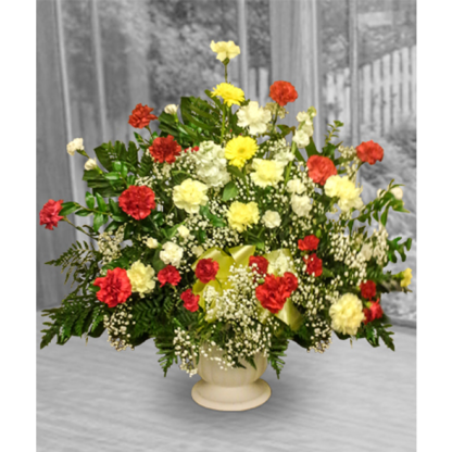 Red & Yellow Sympathy | Floral Express Little Rock