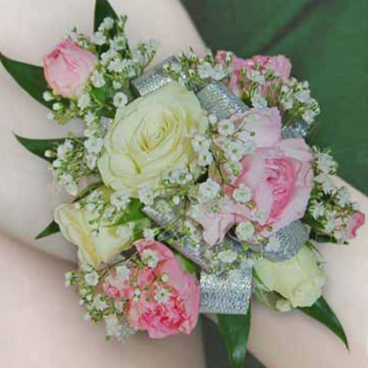 Pink & White Corsage | Floral Express Little Rock