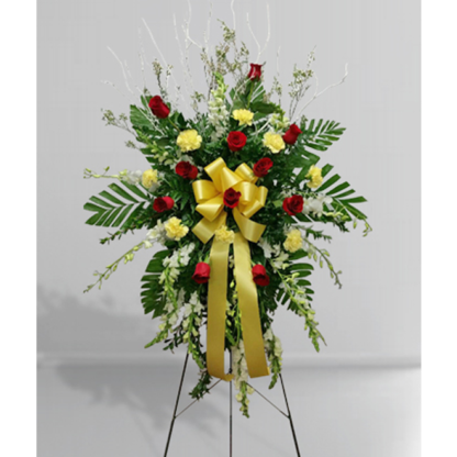Red & Yellow Spray | Floral Express Little Rock